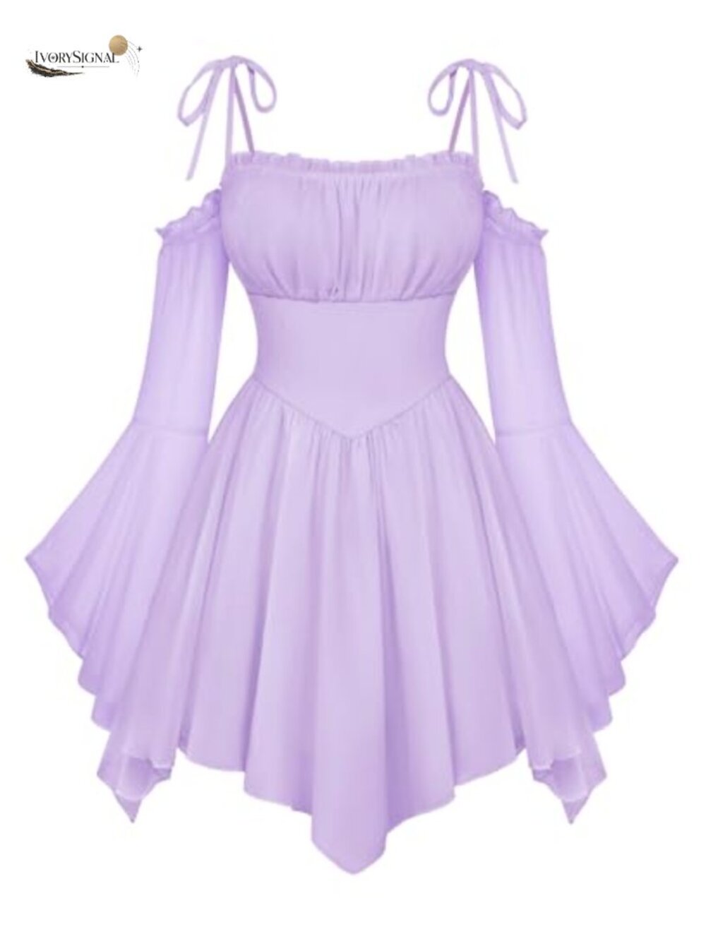 Renaissance Fairy Dress A Line Off Shoulder Corset Chiffon Cosplay Costume